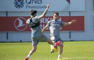 Trabzonspor’da Pereira ve Hosseini takımla çalıştı