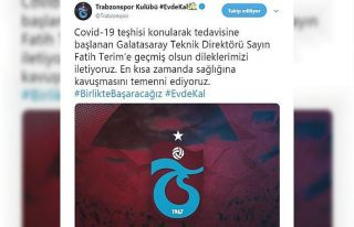 Trabzonspor’dan Terim’e geçmiş olsun mesajı