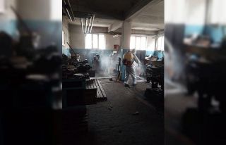TTK işyerlerinde dezenfekte uygulaması