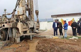 Turanlı park ve bahçeler için yeni su kuyusu açıyor