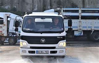 Turgutlu’da dezenfekte çalışmaları devam ediyor