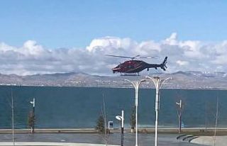 Turizm ilçesi Edremit’te helikopter destekli denetim