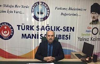 Türk Sağlık Sen, sağlık çalışanlarının sorunlarının...