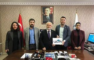 UCİM’den Ağrı İl Müftüsü Topçu’ya ziyaret