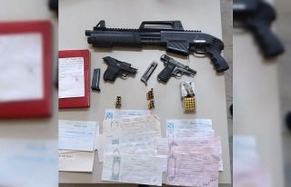 Uşak’ta tefecilik yaptıkları iddiasıyla 2 kişi...