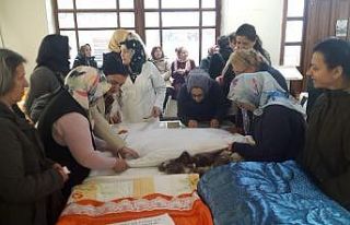 Ustalar kursiyerlerle buluştu