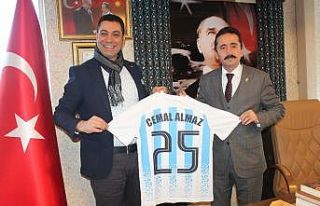 UYAFA Koordinatörü Güney’den Almaz’a ziyaret