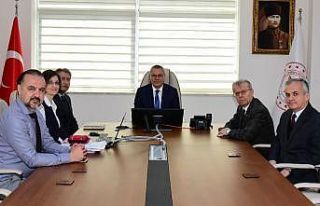 Vali Deniz başkanlığında korona virüs önlemleri...