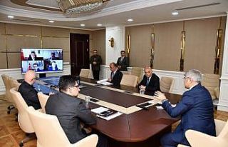Vali Gürel, kaymakamlarla korona virüs tedbirlerini...