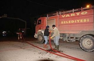 Varto Belediyesinden dezenfekte çalışması