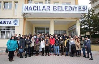 Yabancı öğrencilerden Başkan Özdoğan´a ziyaret