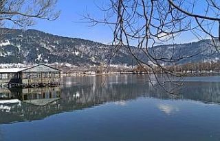 Yağışlar göllere yaradı