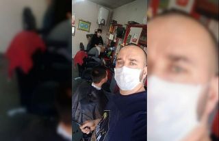 Yasak geldiğini duyanlar vatandaşlar berberlere...