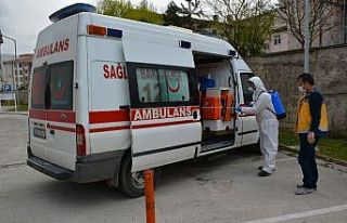 Yenice Devlet Hastanesi dezenfekte edildi