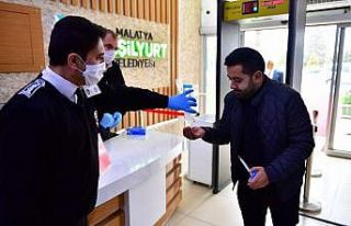 Yeşilyurt Belediyesi korona virüs önlemlerini arttırdı