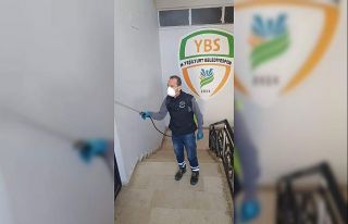 Yeşilyurt Belediyespor’da korona virüs önlemleri