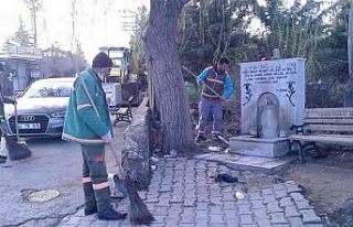 Yeşilyurt’ta mahaller dezenfekte ediliyor
