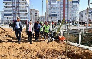 Yeşilyurt’ta yeşil alanlar arttırılıyor