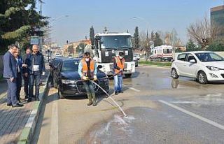 Yıldırım’da korona virüs tedbiri