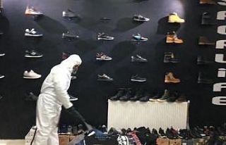 Yüksekova’da dezenfekte çalışmaları devam ediyor