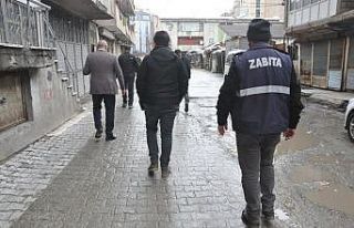 Yüksekova’da korona virüs denetimi