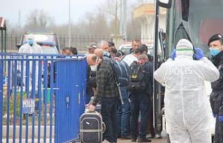 Yurt dışından gelen 280 kişi Düzce’de yurda...