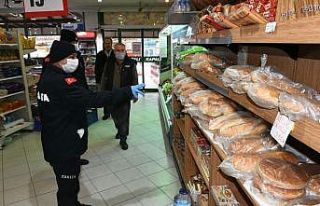 Zabıta ekipleri hem denetledi hem de bilgilendirdi