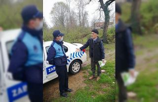 Zabıta ekipleri ilacı biten KOAH hastası yaşlı...