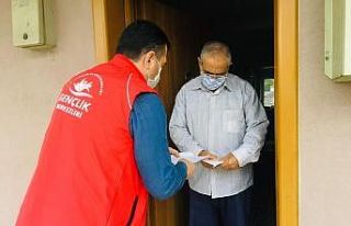 12 günde 6 bin 213 kişiye ulaşıldı