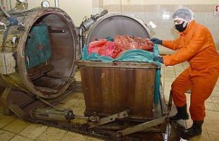 150 ton tıbbi atık bertaraf edildi