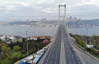 15 Temmuz Şehitler Köprüsü, sokağa çıkma kısıtlamasının...