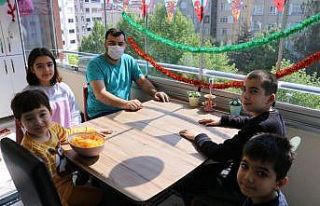 17 arkadaşı koronalı çıkan dondurmacı ailesine...