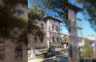 181 yıllık taş mektepte restorasyon