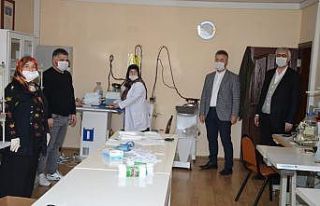 19 Mayıs Belediyesi yıkanabilir koruyucu maske üretiyor