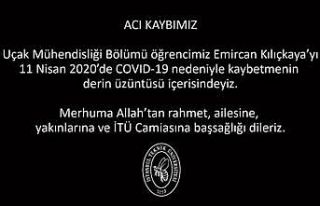 22 yaşındaki İTÜ’lü genç korona virüs nedeniyle...