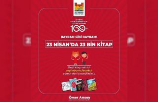 “23 Nisan’da 23 Bin Kitap” kampanyasına yoğun...