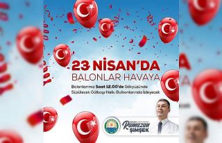 23 Nisan’da Gölbaşı semaları rengarenk olacak