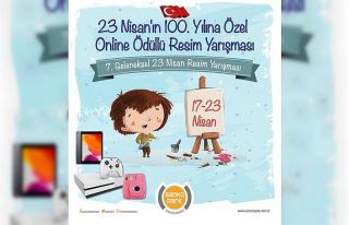 23 Nisan’da online resim yarışması düzenliyor