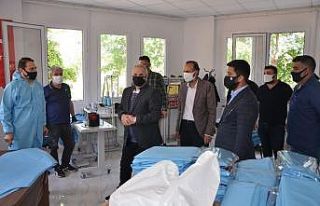 2 milyonluk yatırım sağlıkçıları korumak için...