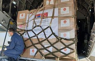 5 Balkan ülkesine gönderilen sağlık malzemelerinin...