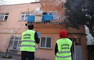 72 yaşındaki Havva teyzeden ekipleri duygulandıran...