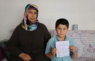 7 yaşındaki Yusuf tablet almak için biriktirdiği...