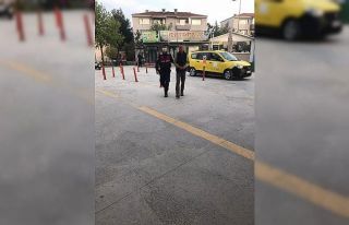 8 yıl hapis cezasıyla aranıyordu, kimlik kontrolünde...
