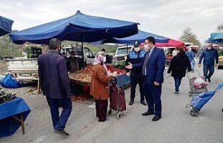 Açık ve kapalı pazar yerinde sıkı denetim