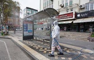 Adıyaman’da korona virüsüne karşı 200 bin litre...