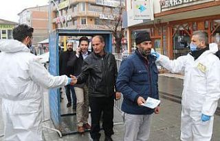 Ağrı’da cadde ve sokaklara girişler kontrollü...