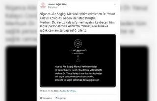 Aile sağlığı merkezi hekimi korona virüs nedeniyle...