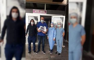 Akçadağ’da siperlik maske dağıtımı yapıldı
