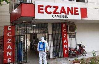 Akdeniz’de 120 bin tonu aşkın dezenfektan ile...