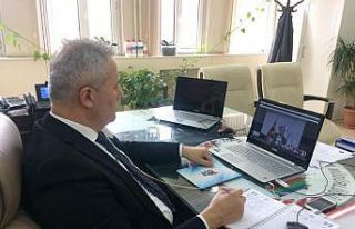 Akgül, telekonferans ile Bakan Selçuk’la görüştü